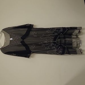 Nataya Titanic Tea Party Dress Black-Coco 3X